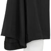 WOOL SATIN SHORTS BLACK