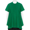 COTTON S/S LONG TEE SHIRT GREEN