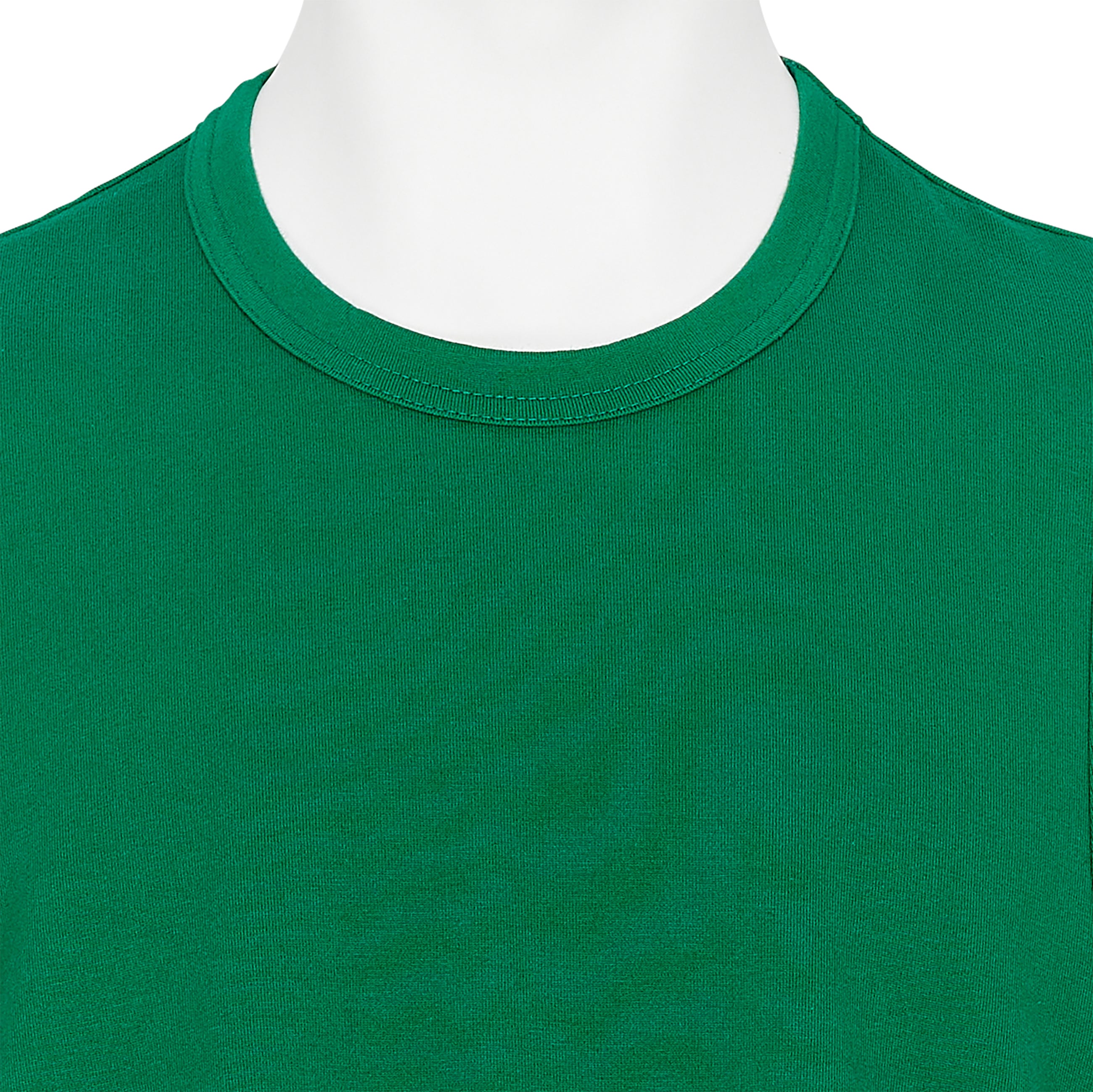 COTTON S/S LONG TEE SHIRT GREEN