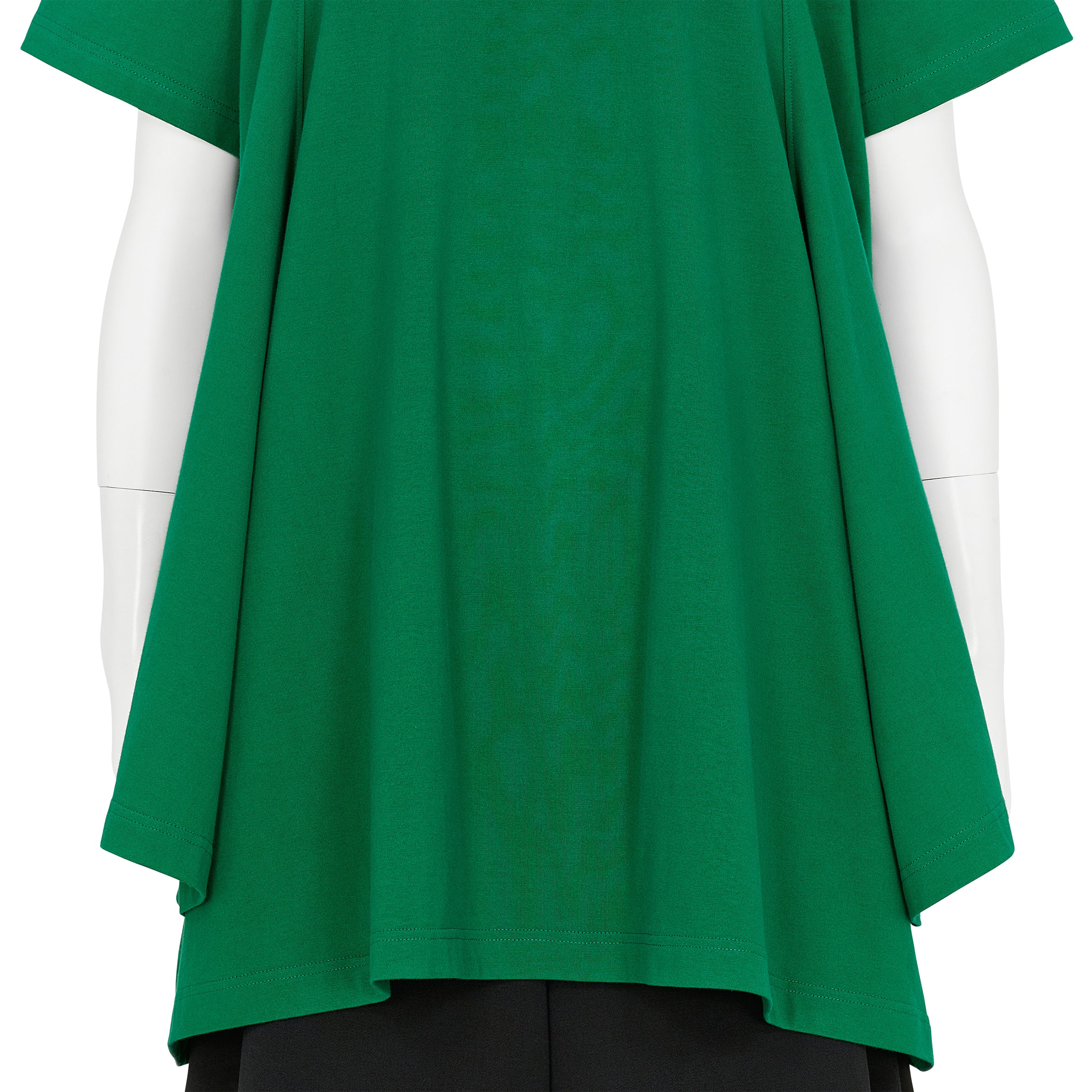 COTTON S/S LONG TEE SHIRT GREEN