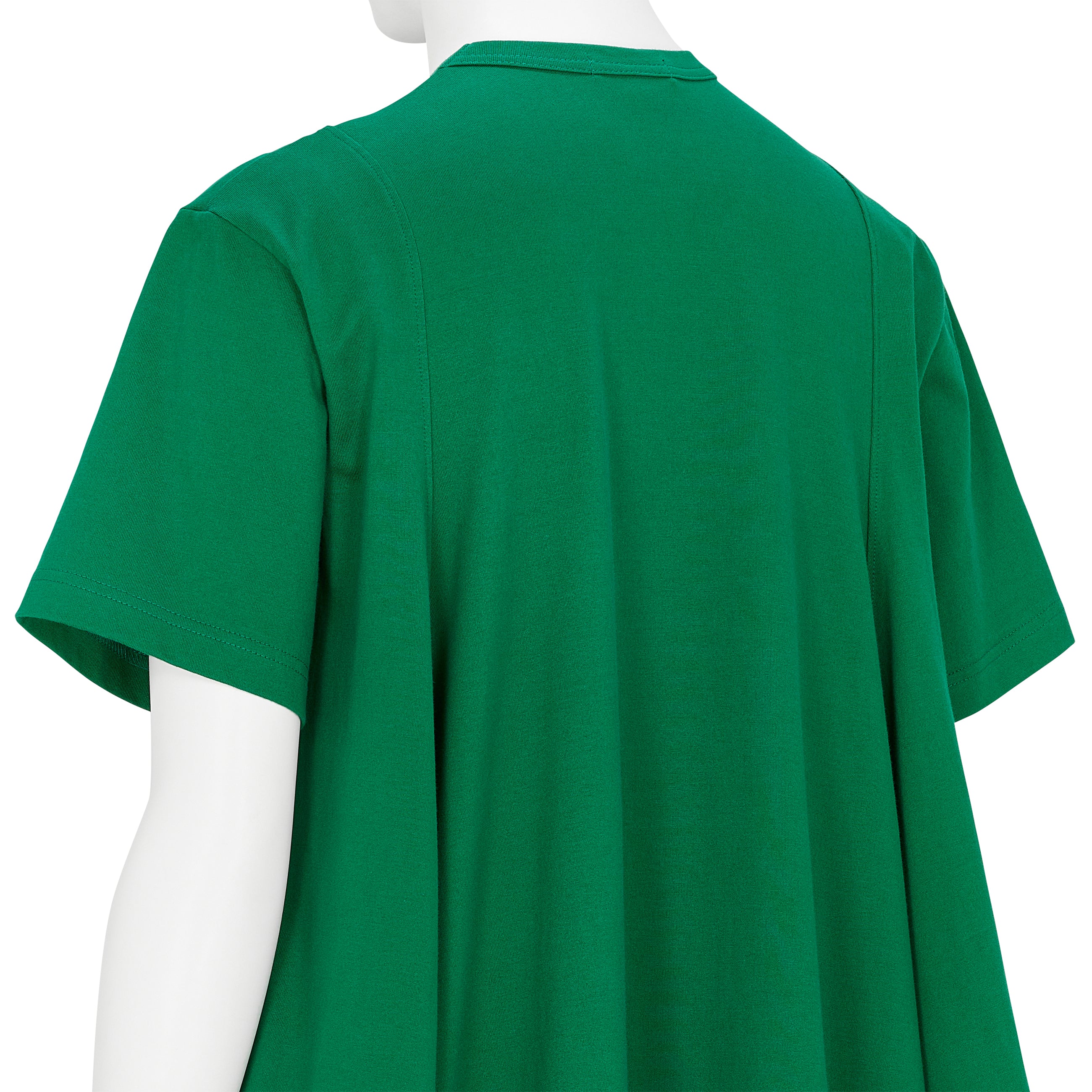 COTTON S/S LONG TEE SHIRT GREEN