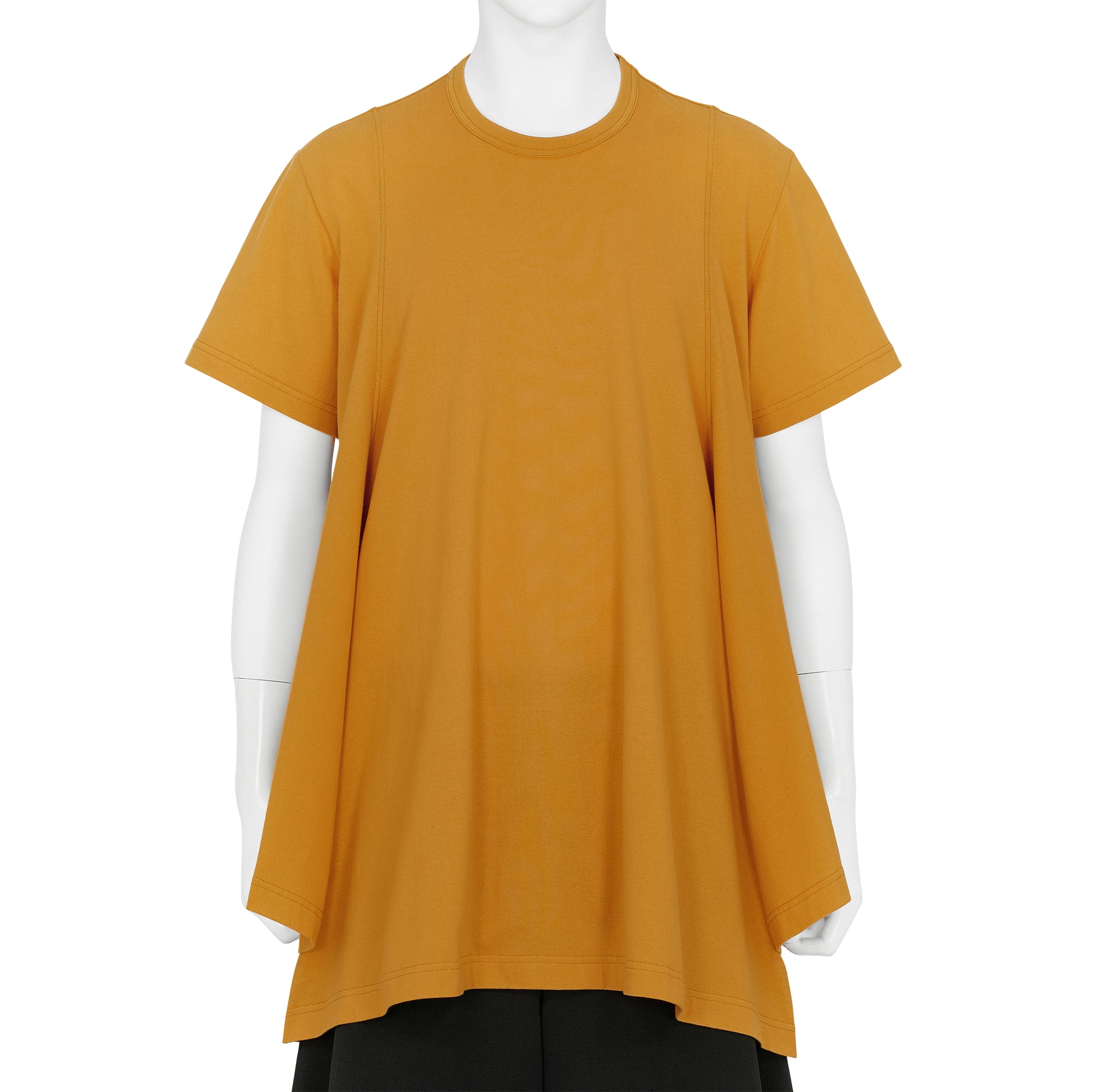COTTON S/S LONG TEE SHIRT ORANGE