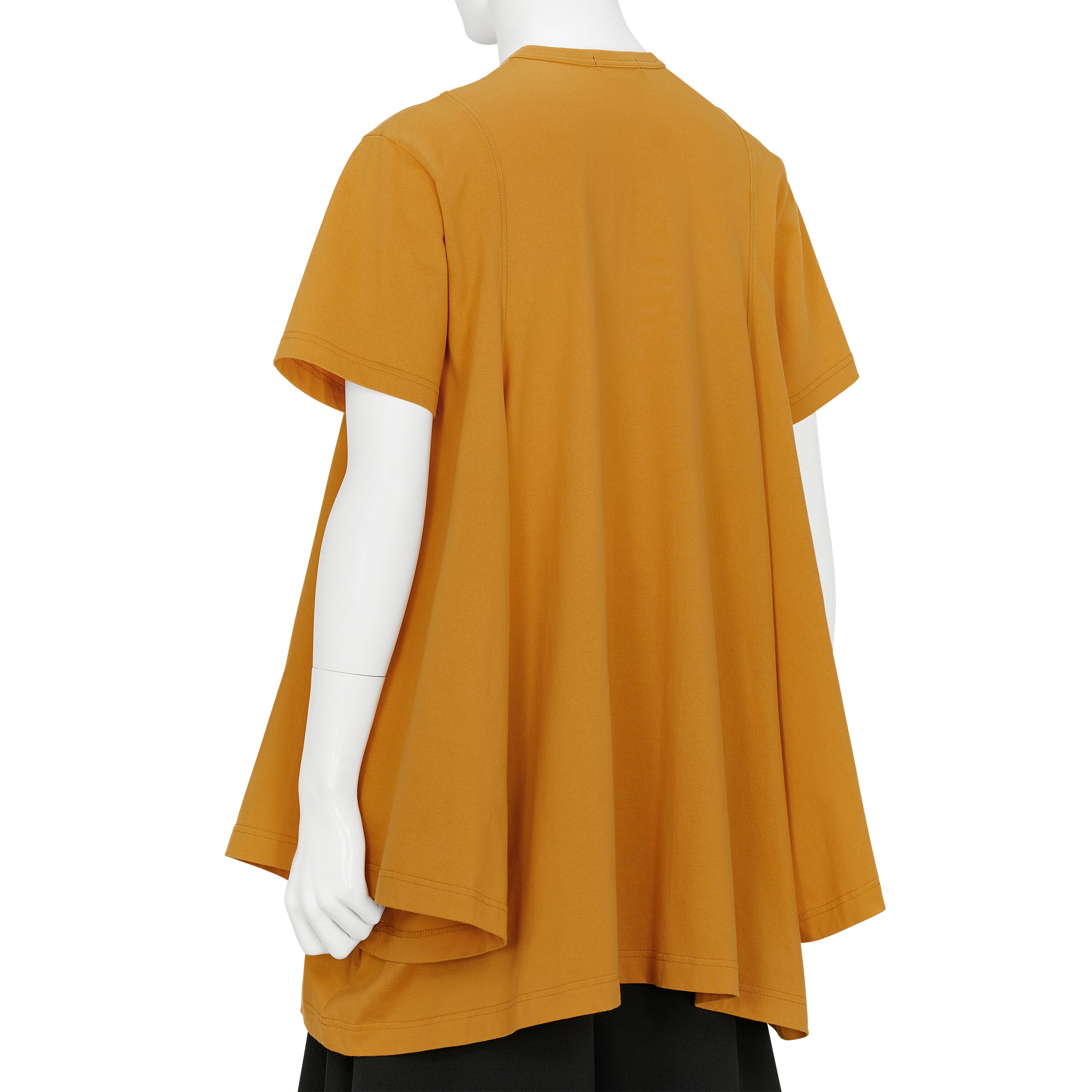 COTTON S/S LONG TEE SHIRT ORANGE