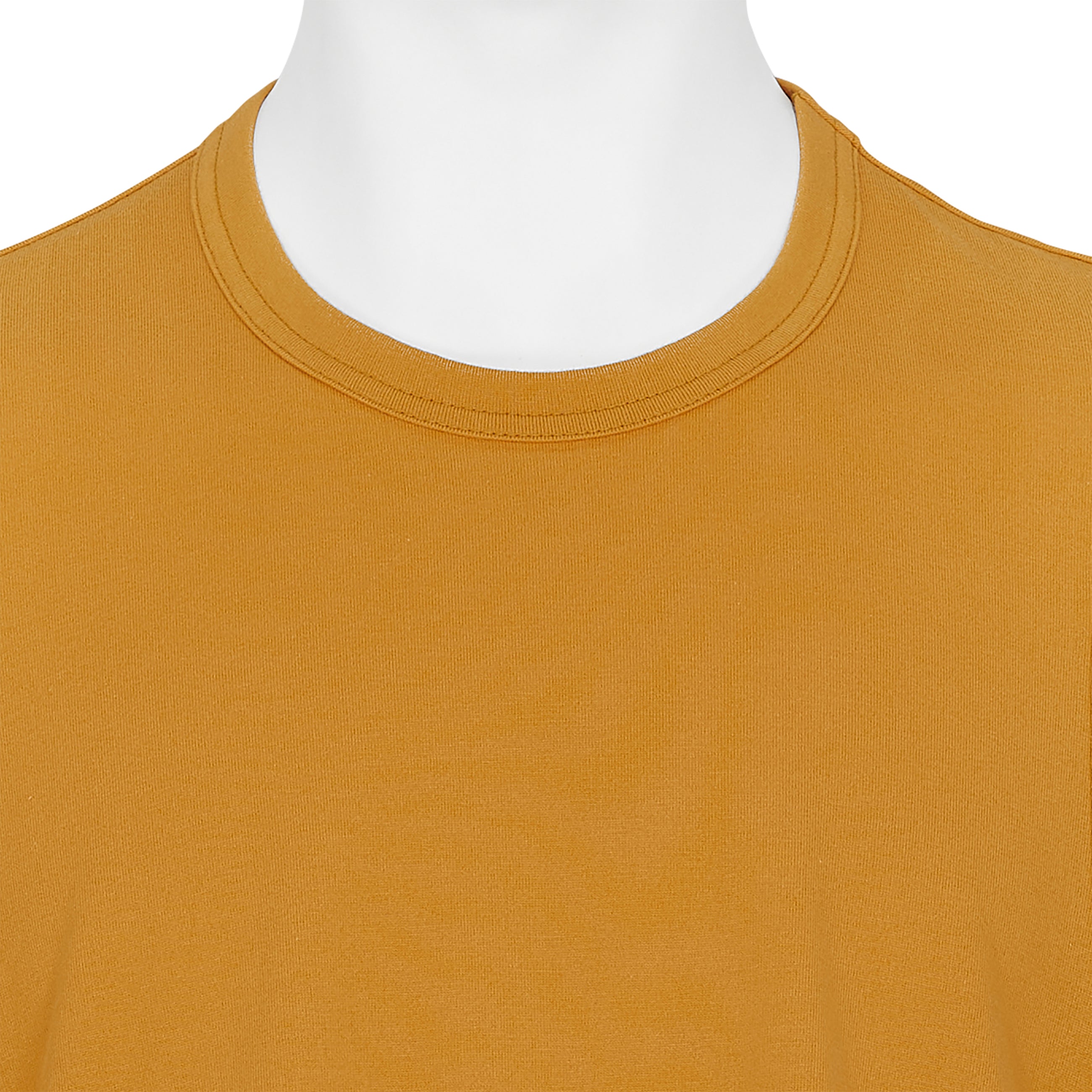 COTTON S/S LONG TEE SHIRT ORANGE