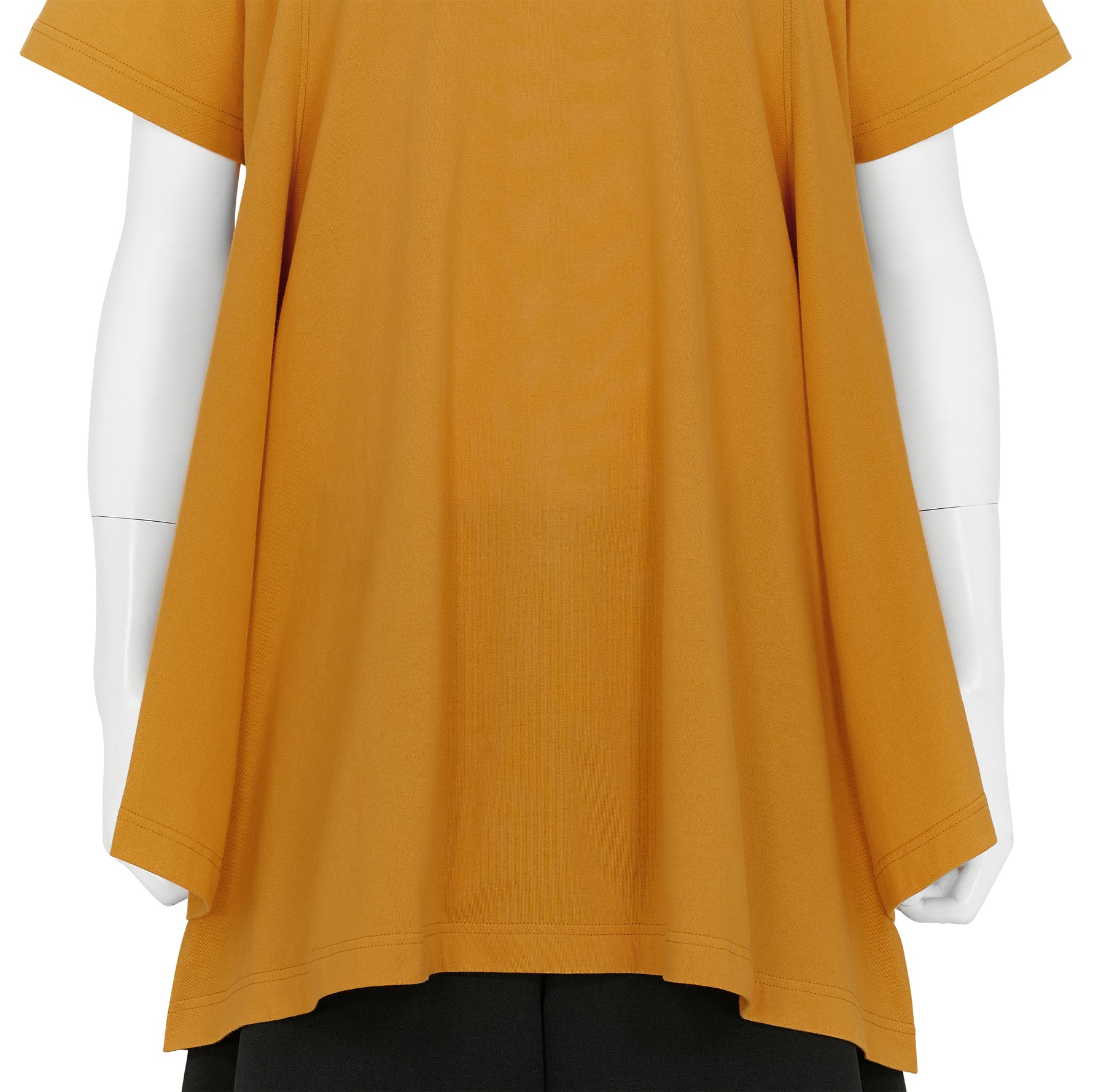 COTTON S/S LONG TEE SHIRT ORANGE