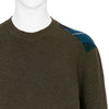 TWIST KNIT OLIVE BLUE