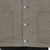 LOT.303 COVERALL JACKET WITH BLANKET LINING MELANGE CHARCOAL