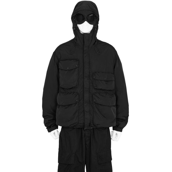 CHROME-R GOGGLE JACKET BLACK