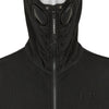 DIAGONAL RAISED FLEECE EXPLORER HOODY BLACK