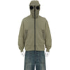 DIAGONAL RAISED FLEECE EXPLORER HOODY OLIVE