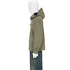 DIAGONAL RAISED FLEECE EXPLORER HOODY OLIVE