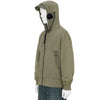 DIAGONAL RAISED FLEECE EXPLORER HOODY OLIVE