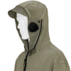 DIAGONAL RAISED FLEECE EXPLORER HOODY OLIVE