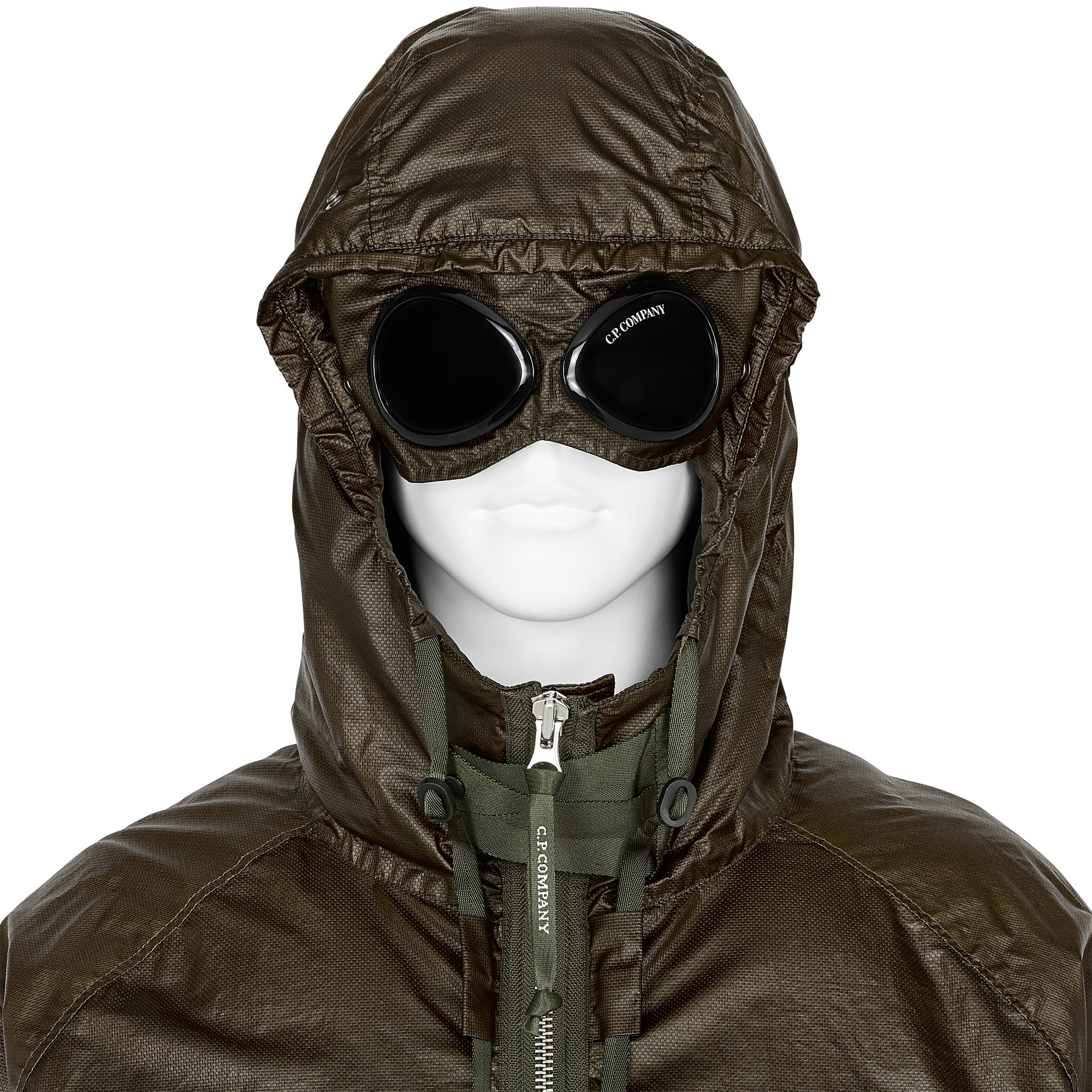 OPAL GOGGLE DOWN JACKET IVY GREEN - C.P. COMPANY(シーピー