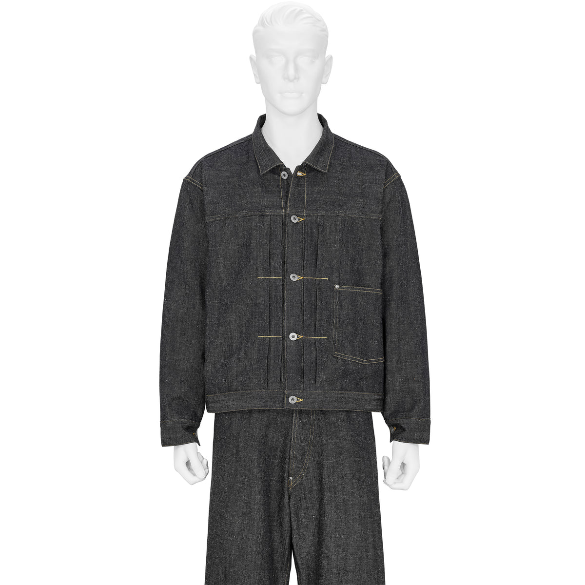 LOT.703 DENIM JACKET WITH BLANKET LINING C.1920's INDIGO
