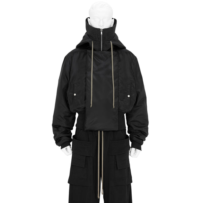 CROPPED ALICE PARKA BLACK