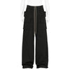 DRAWSTRINGS CREATCH WIDE CARGO PANT TW BLACK