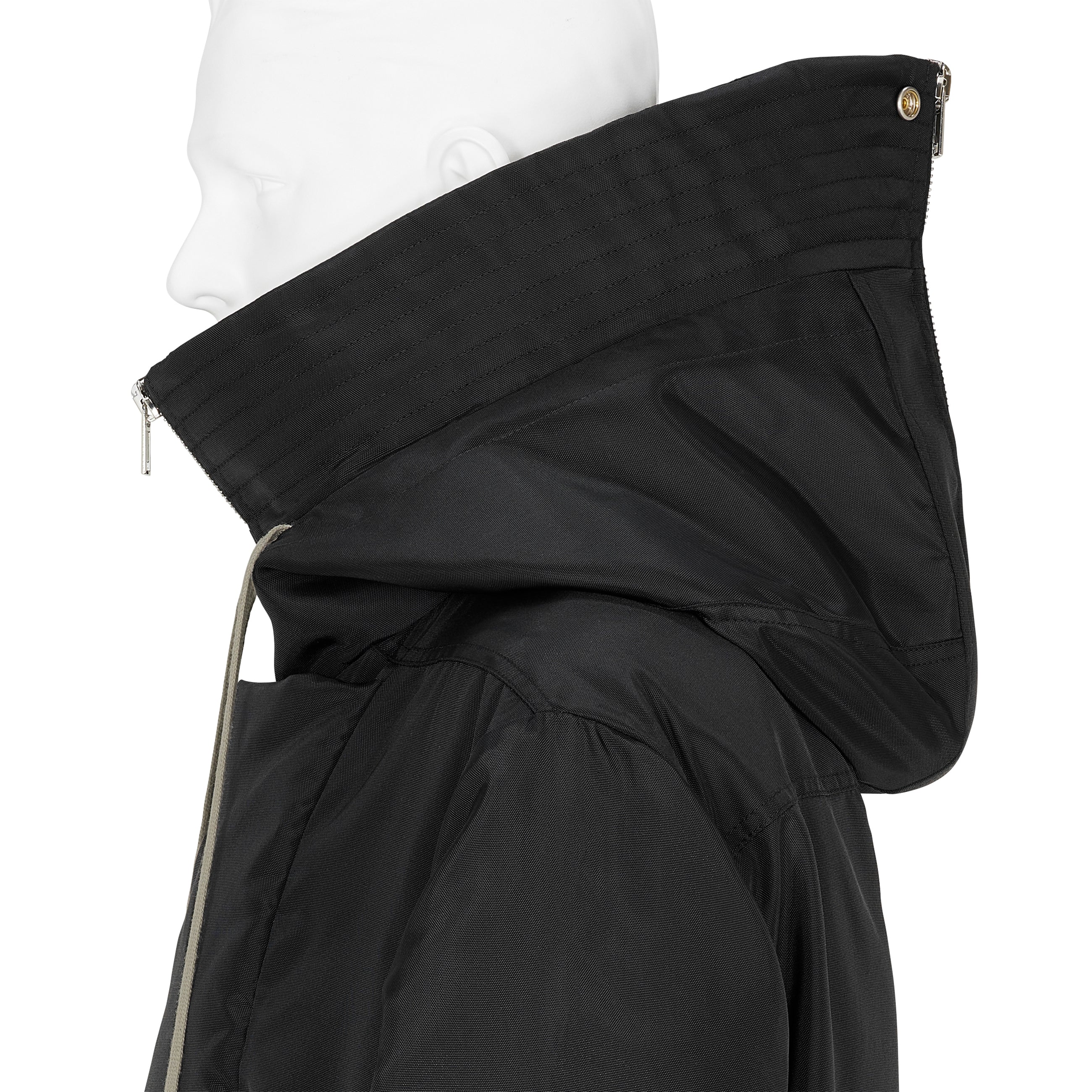 CROPPED ALICE PARKA BLACK - RICK OWENS DRKSHDW(リック オウエンス