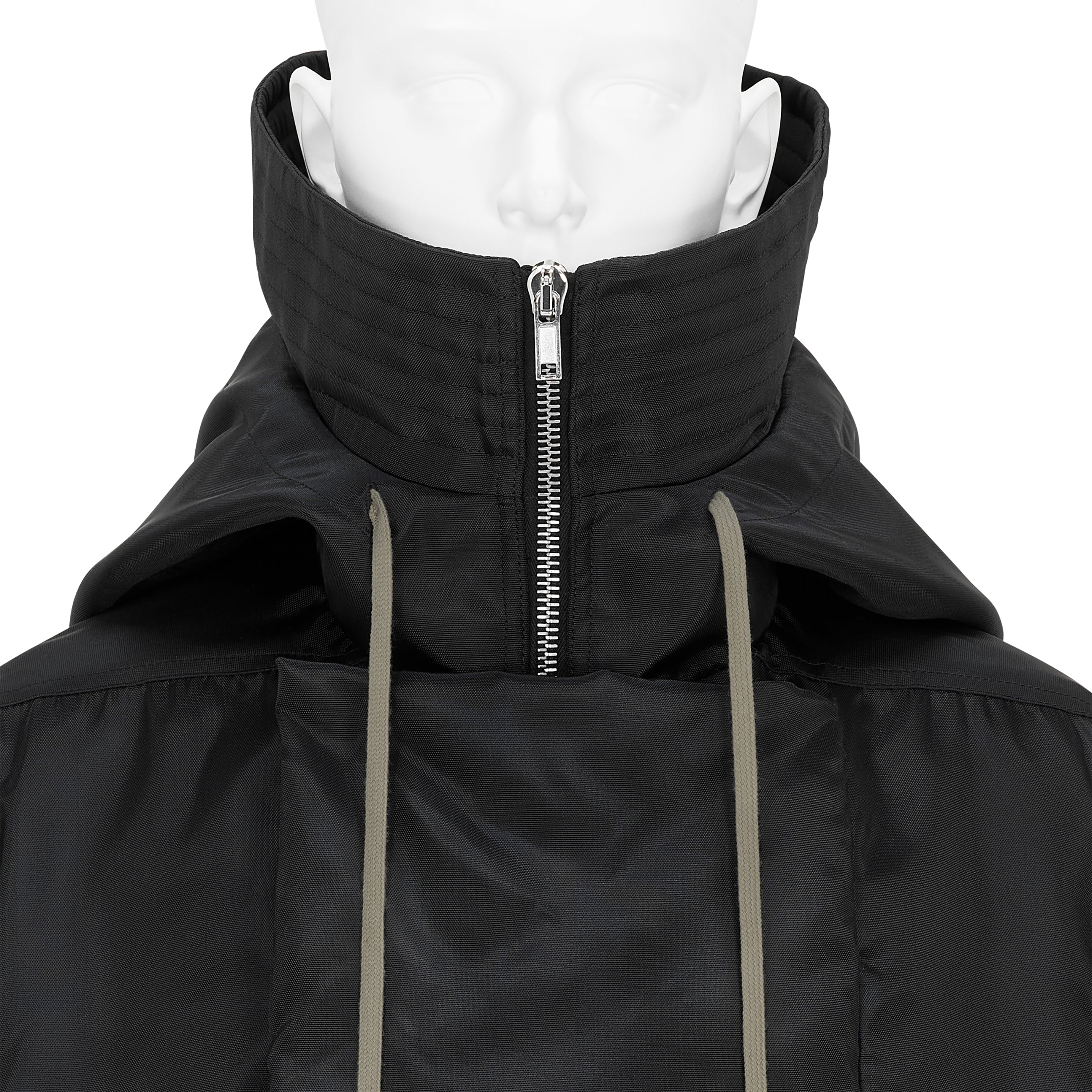 CROPPED ALICE PARKA BLACK - RICK OWENS DRKSHDW(リック オウエンス