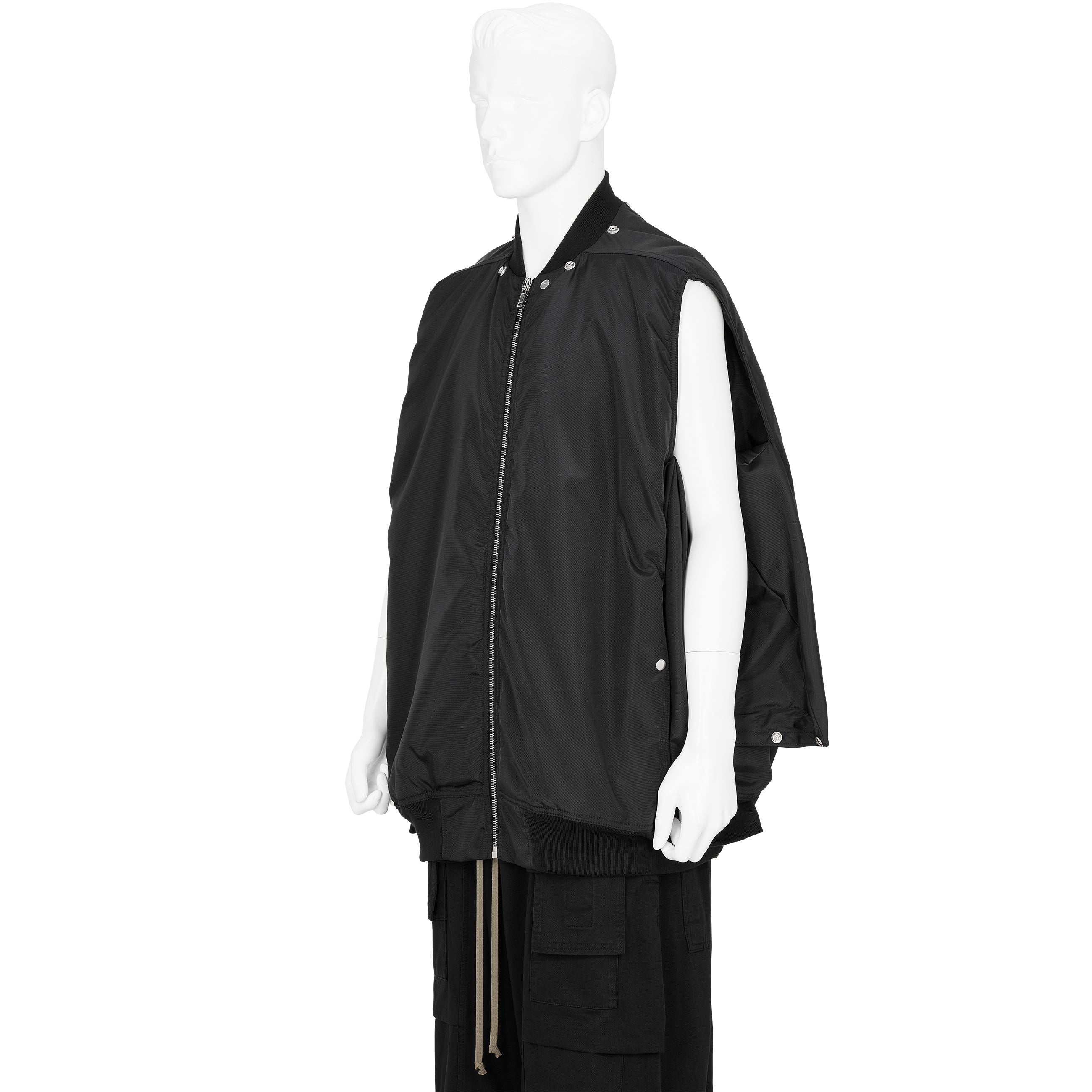 CONVERTIBLE JUMBO PETER FLIGHT BLACK - RICK OWENS DRKSHDW(リック