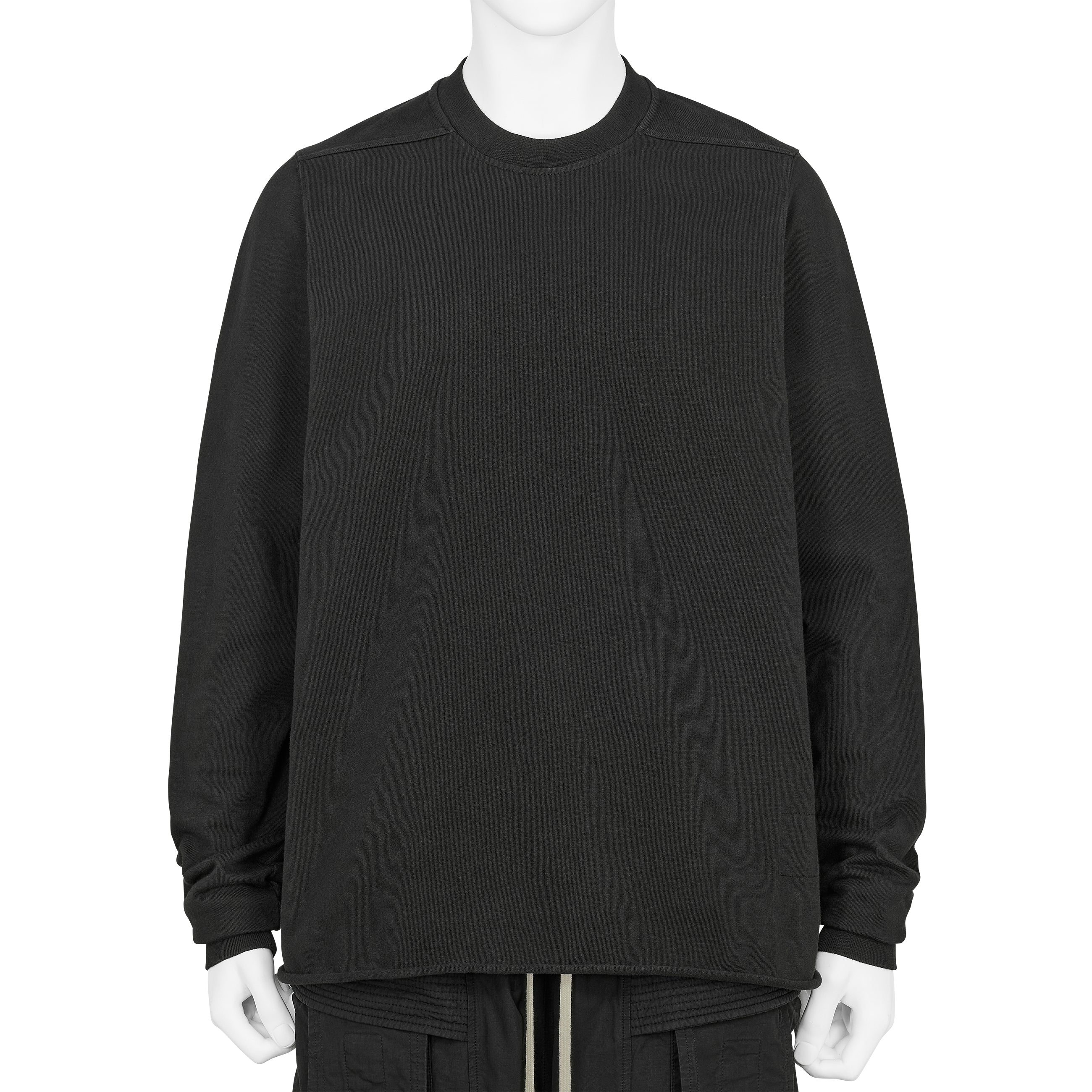 CREWNECK L/S T SHIRT RIGP BLACK