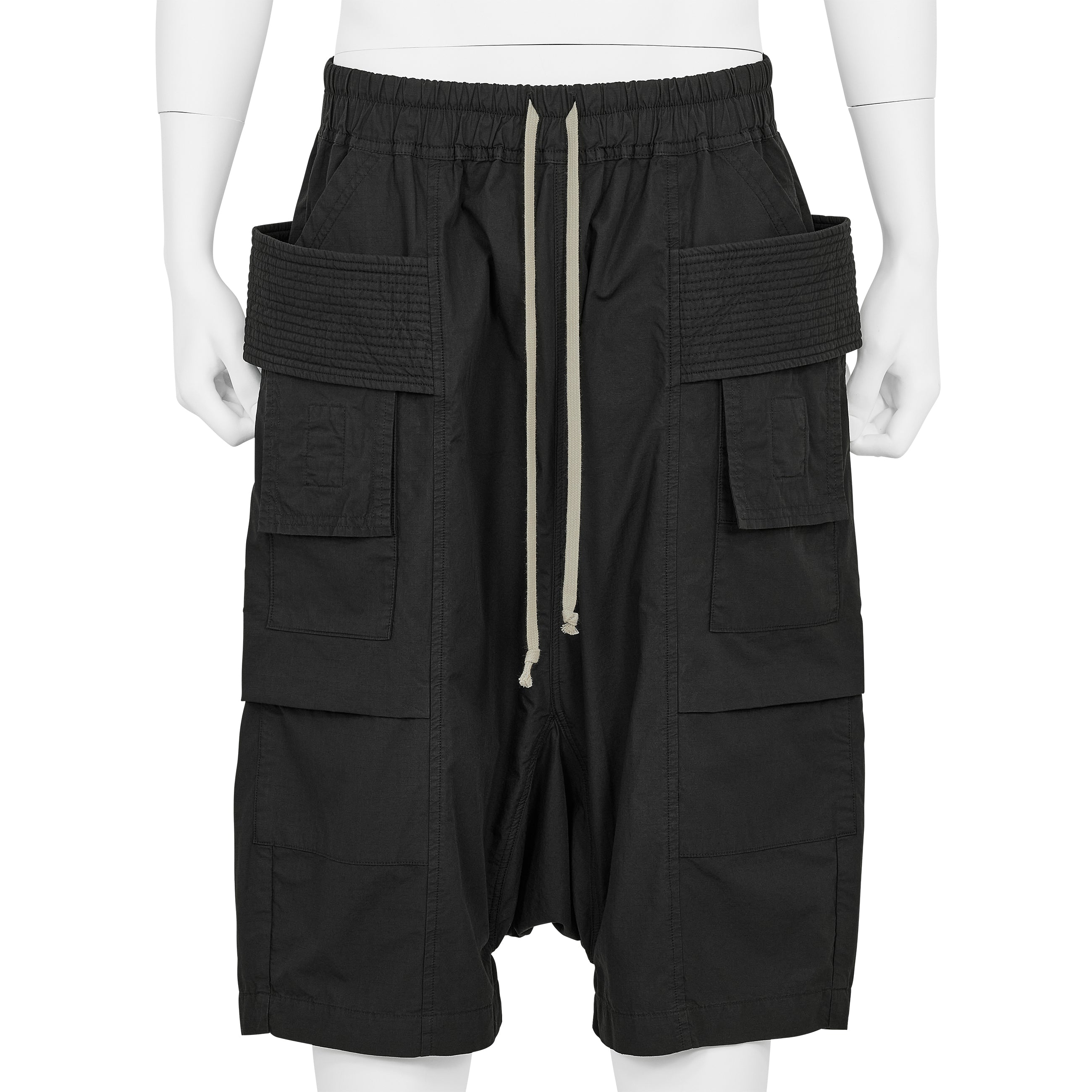 パンツ RickOwens DRKSHDW cargo PODS CREATCH CARGO PODS CR BLACK - RICK OWENS DRKSHDW(リック オウエンス