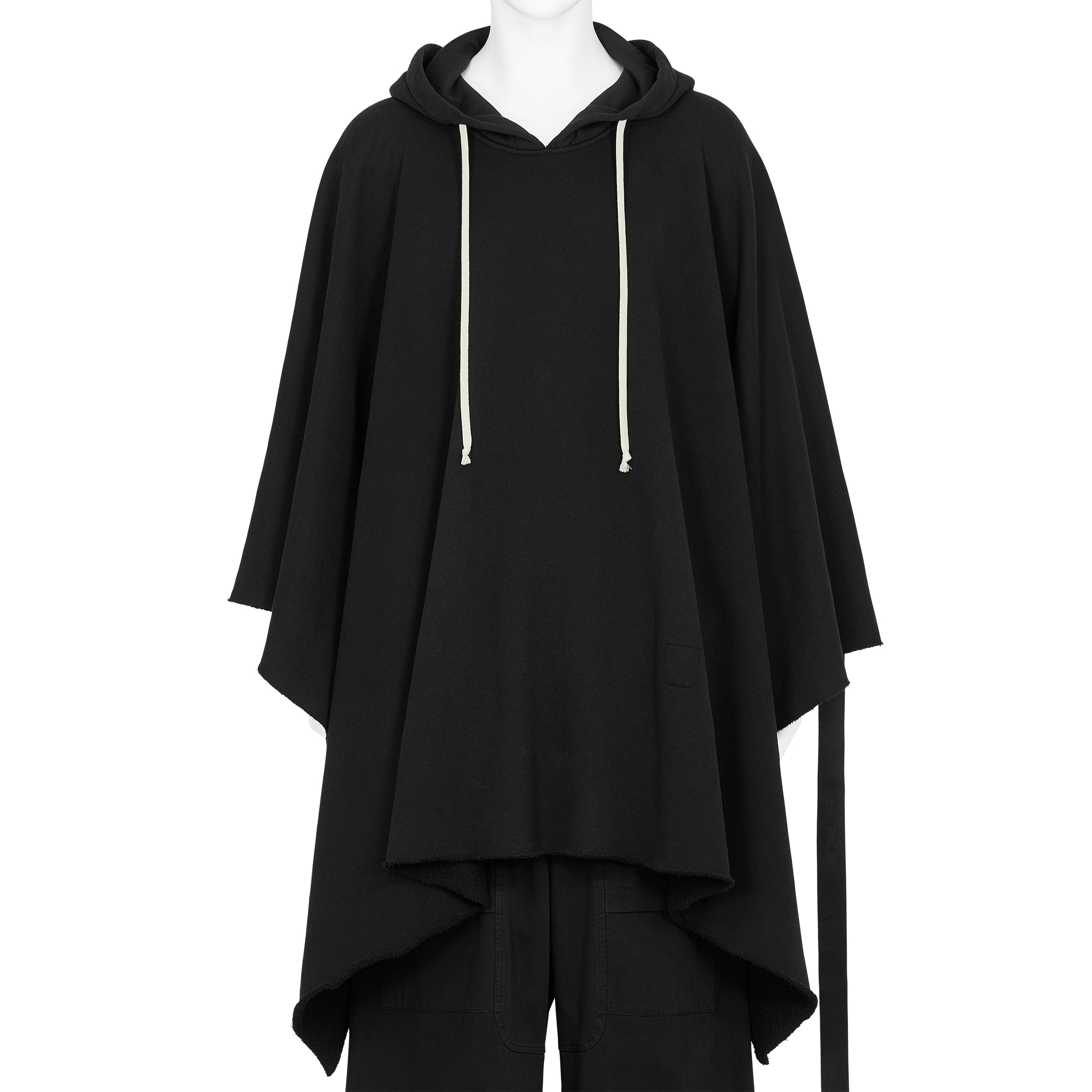 Rick owens ポンチョ PONCHO BLACK - RICK OWENS DRKSHDW(リック オウエンス ダーク