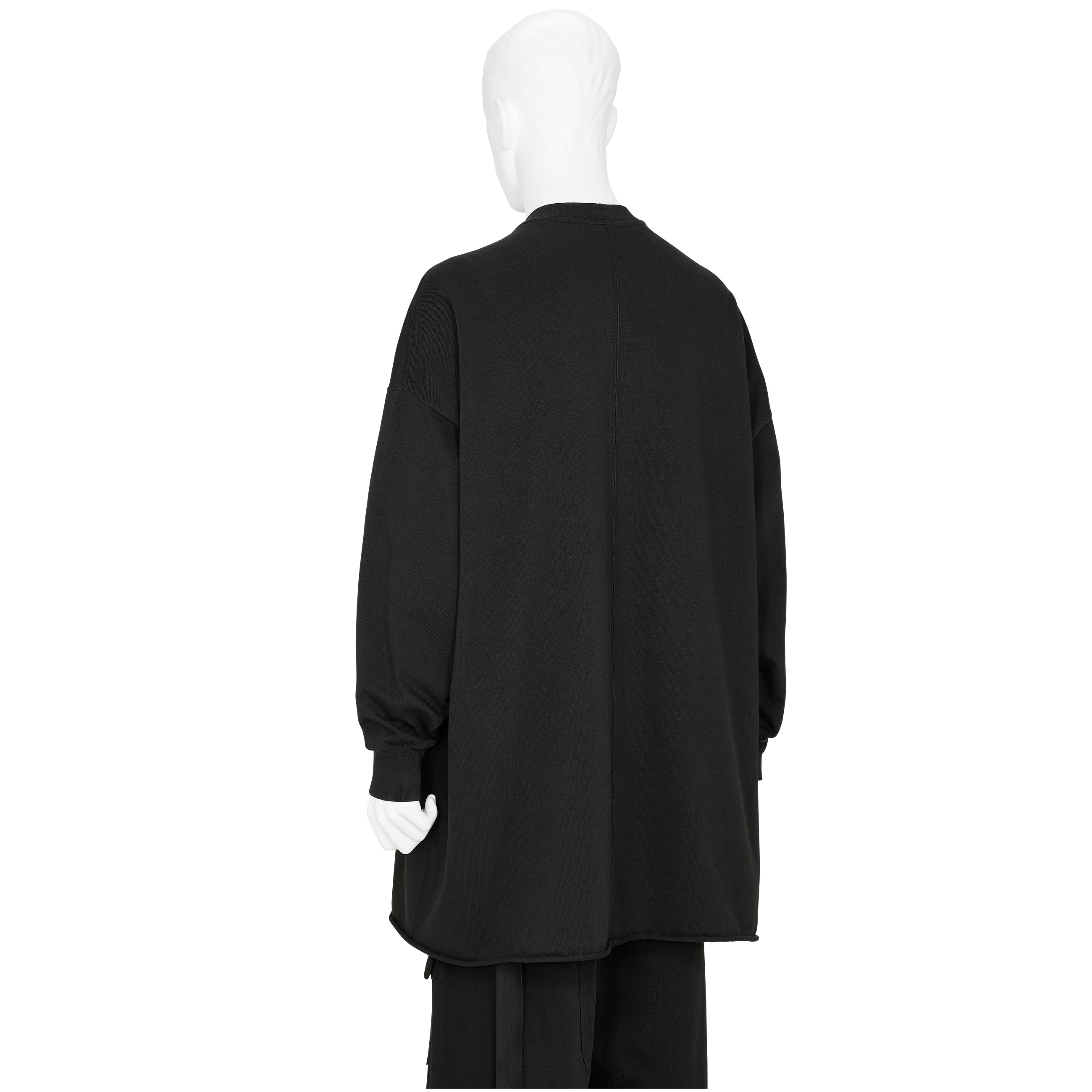 TOMMY L/S SWEAT BLACK - RICK OWENS DRKSHDW(リック オウエンス