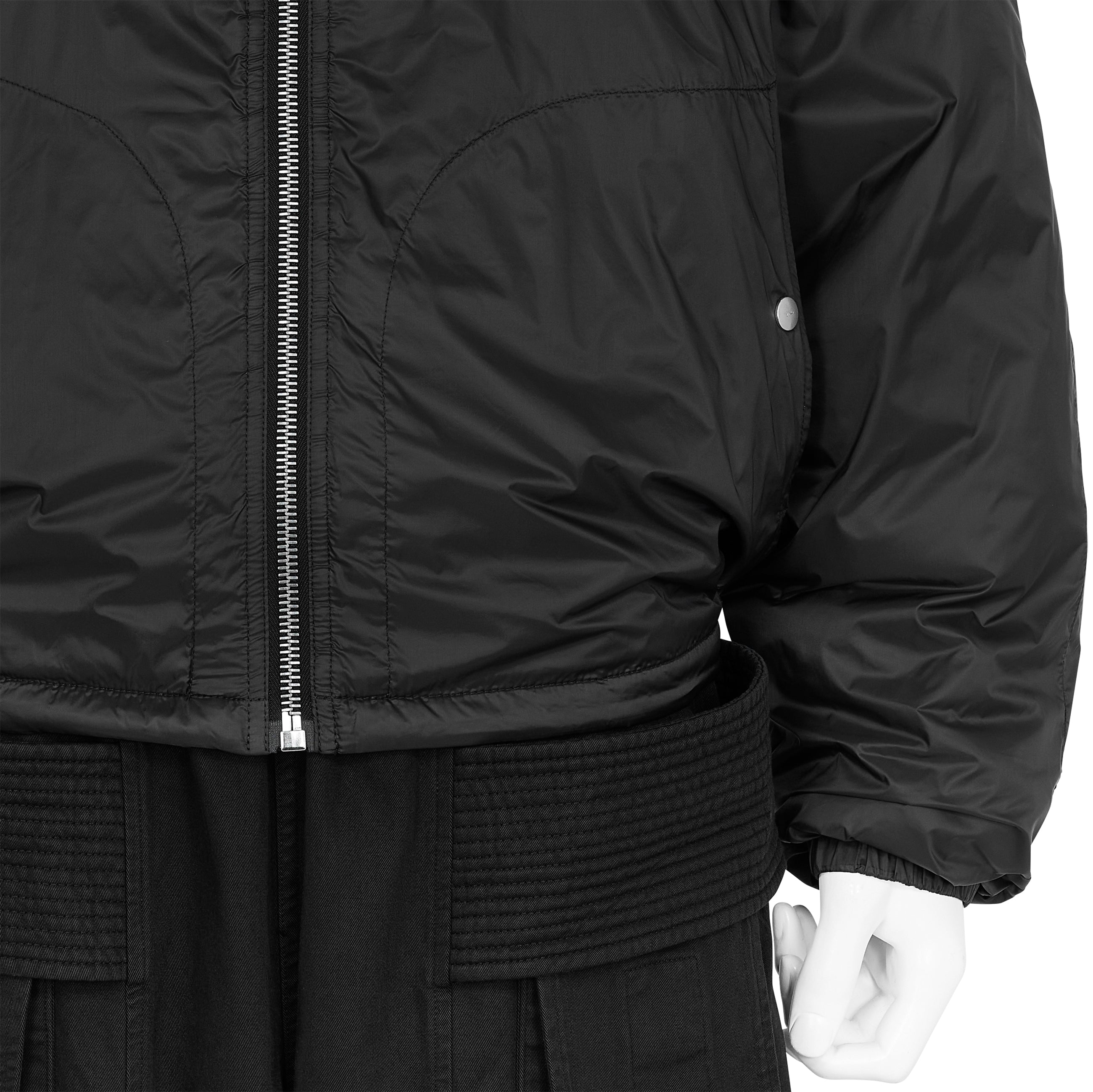 SEALED WINDBREAKER BLACK - RICK OWENS DRKSHDW(リック オウエンス