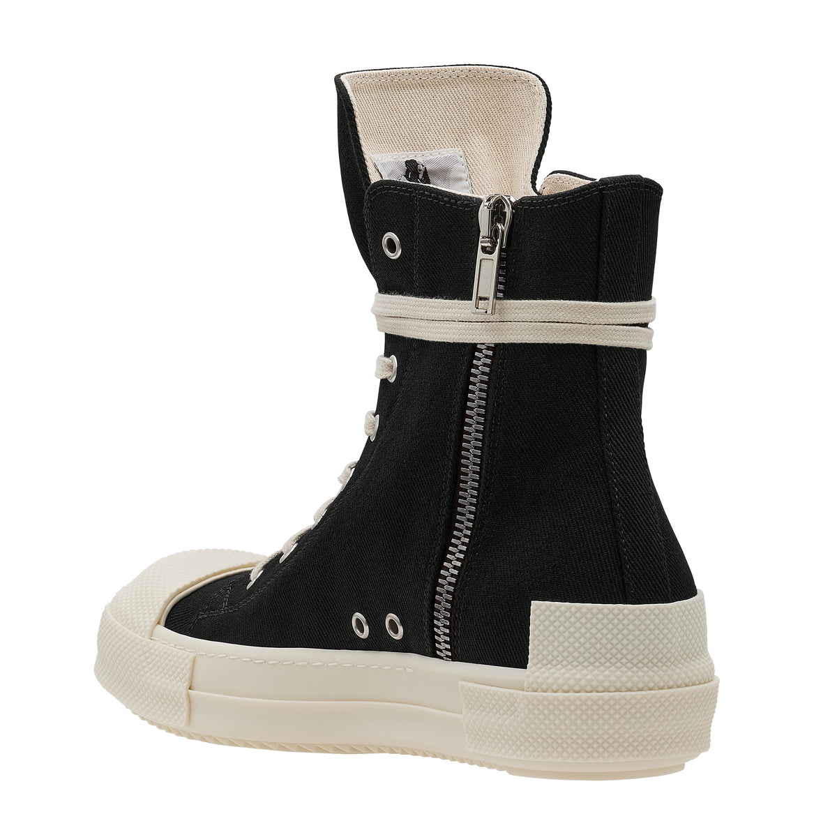 SIDE ZIP SNEAKER DOEH1 BLACK
