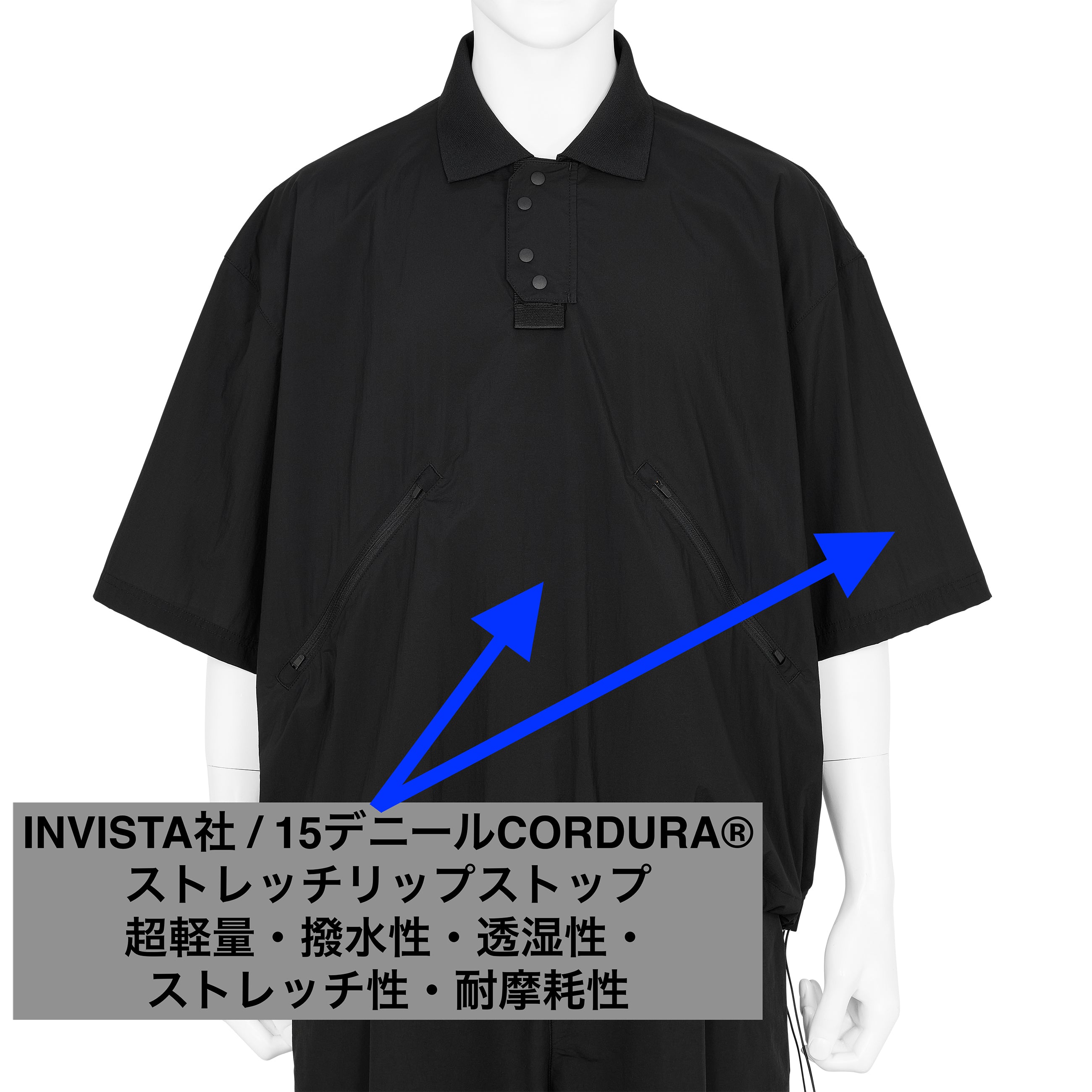 POLO SHIRT BLACK
