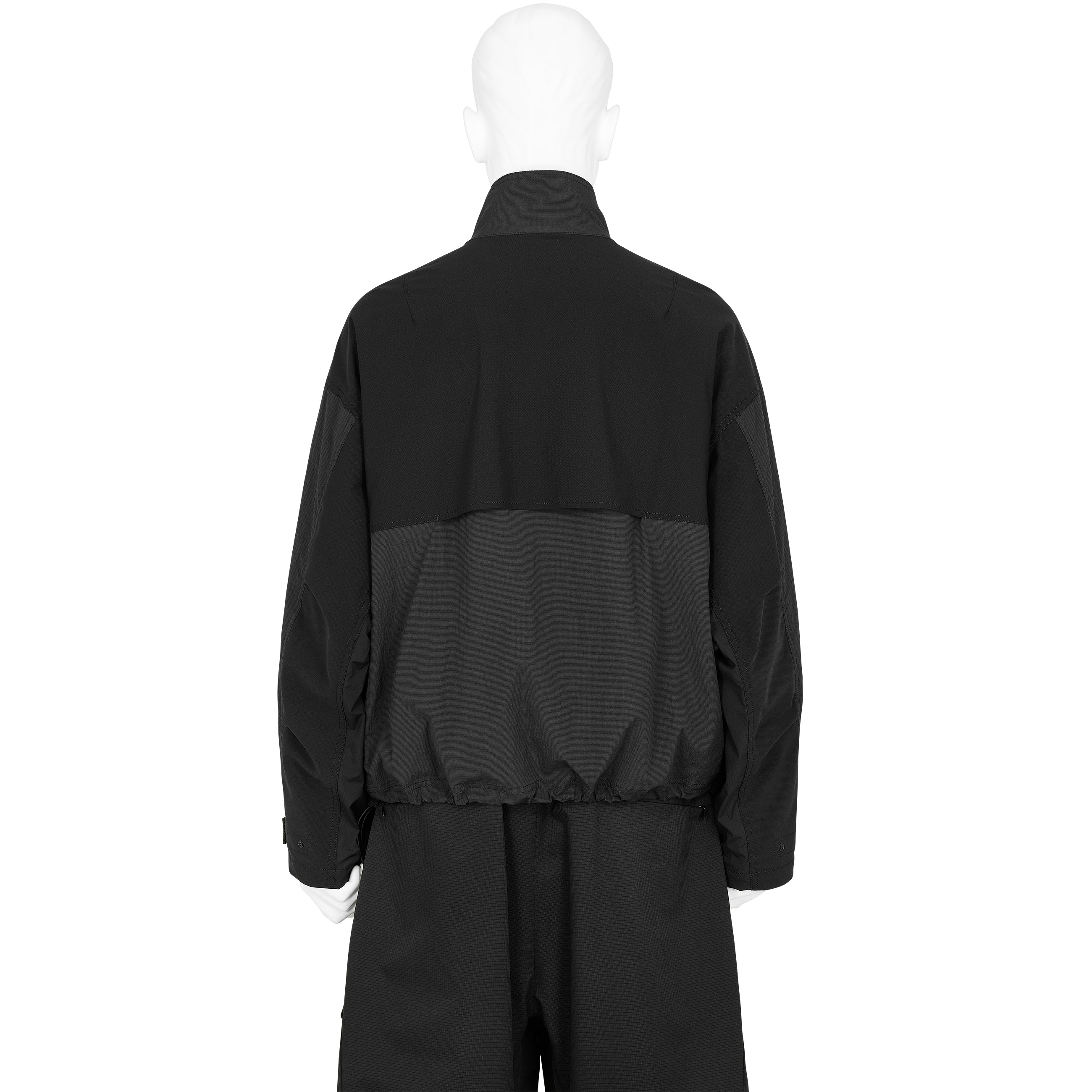 FUNCTIONAL STAND COLLAR BLOUSON BLACK - EL LAB.(イーエル ラボ
