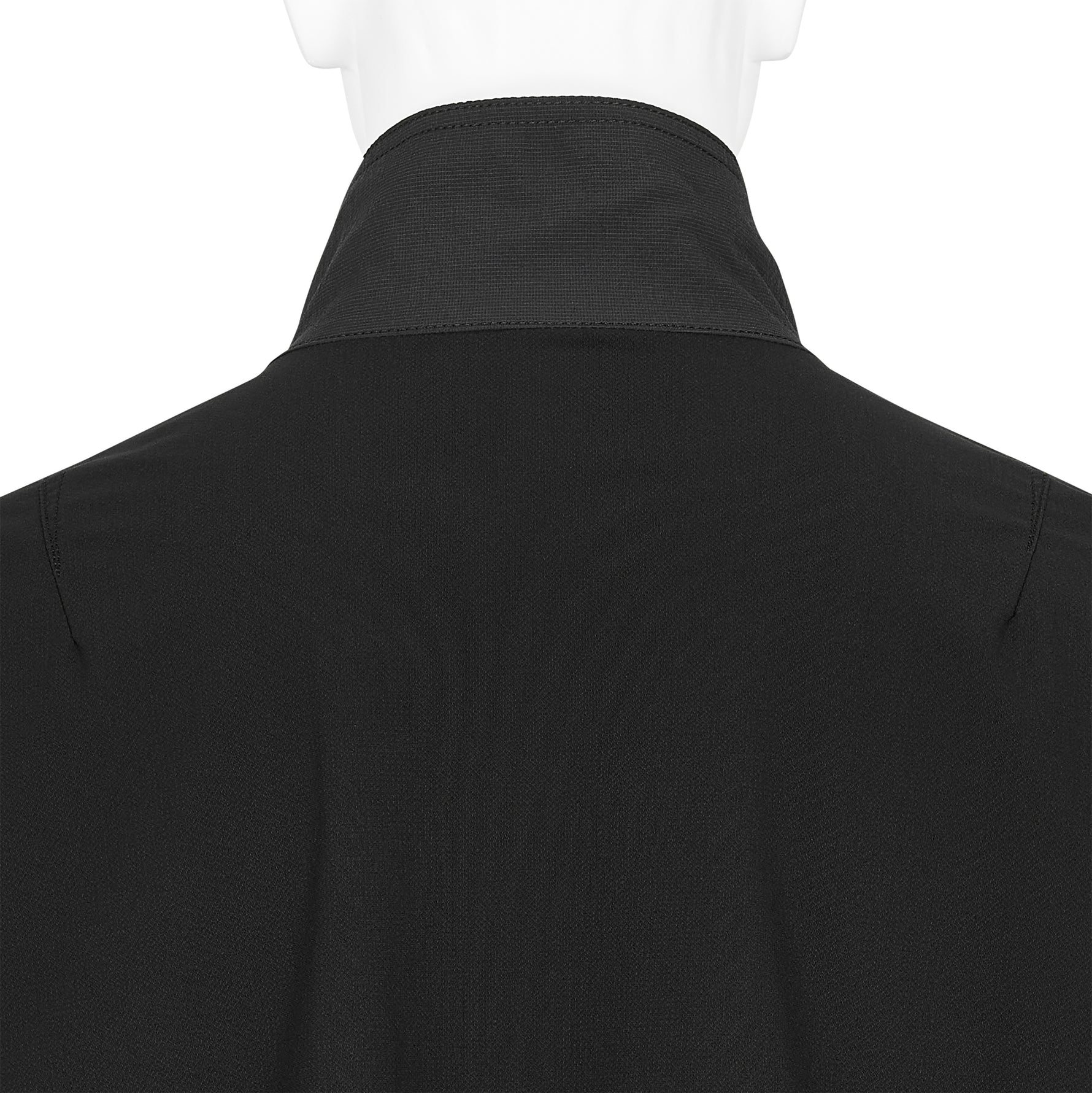 FUNCTIONAL STAND COLLAR BLOUSON BLACK