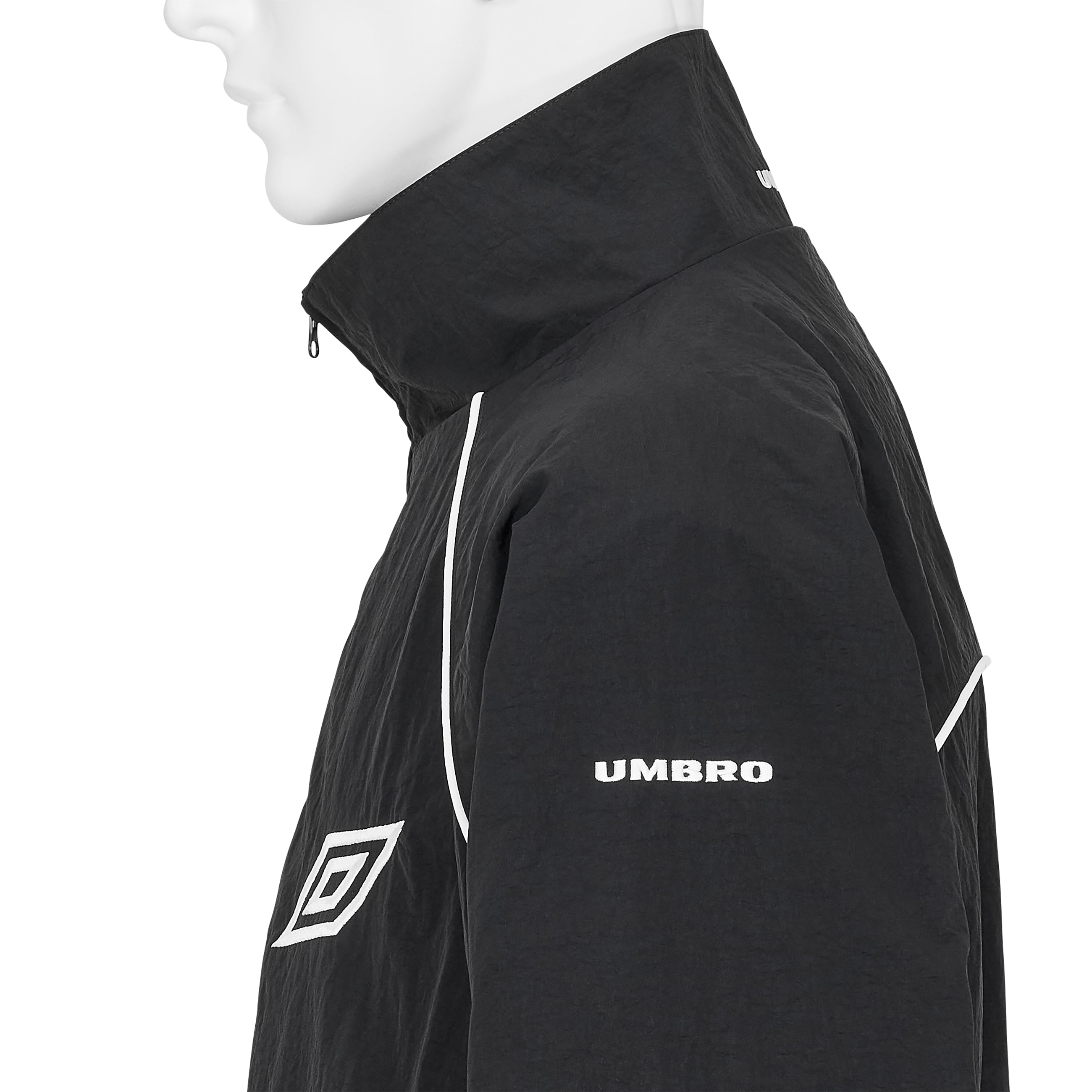 EYES TRACK JACKET CARBON BLACK - SLAM JAM and UMBRO(スラムジャム