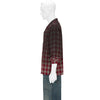 FADED CHECK SHIRT RED