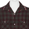 FADED CHECK SHIRT RED