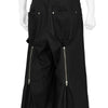 RED LABEL REVERSE BAGGY WORK PANTS BLACK