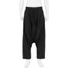 PADDED SARROUEL PANTS BLACK