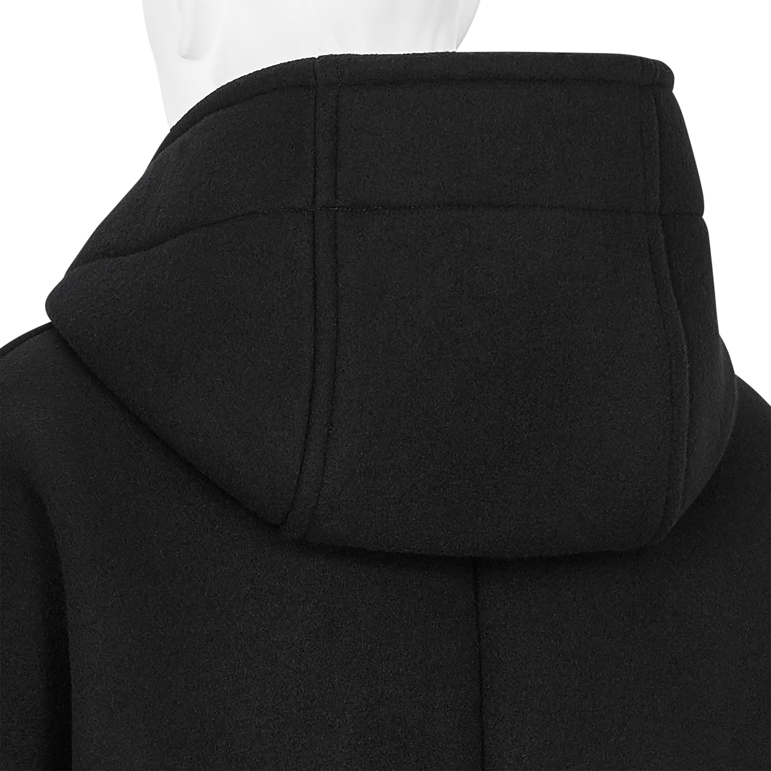VINTAGE MODERN DUFFLE COAT BLACK