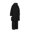 VINTAGE MODERN DUFFLE COAT BLACK
