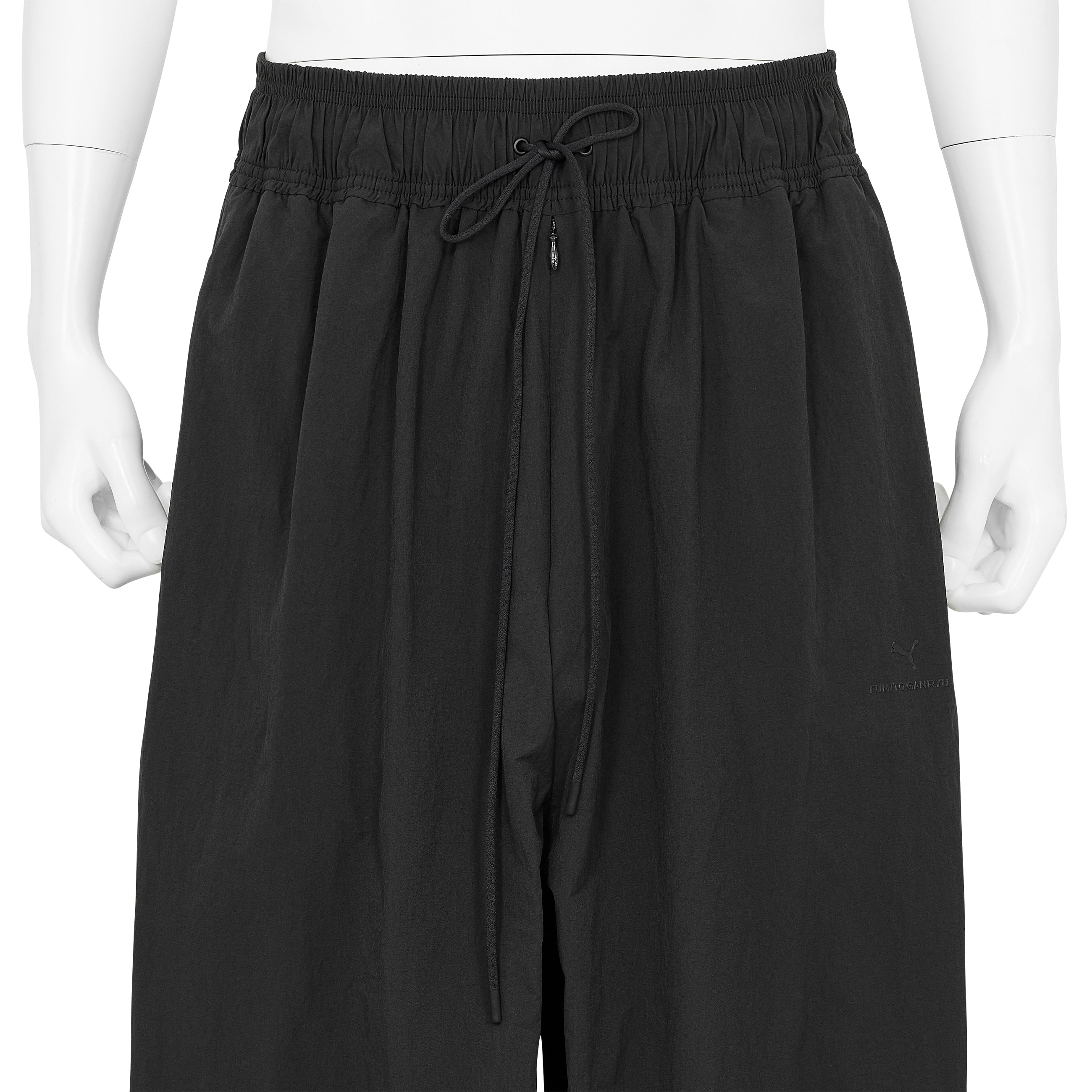 PUMA COLLABORATION BAGGY SLACKS BLACK - FUMITO GANRYU(フミト