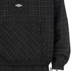 FLANNEL FUR ANORAK DARK BROWN