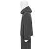 WOOL FLEECE HOODIE DARK LAVA