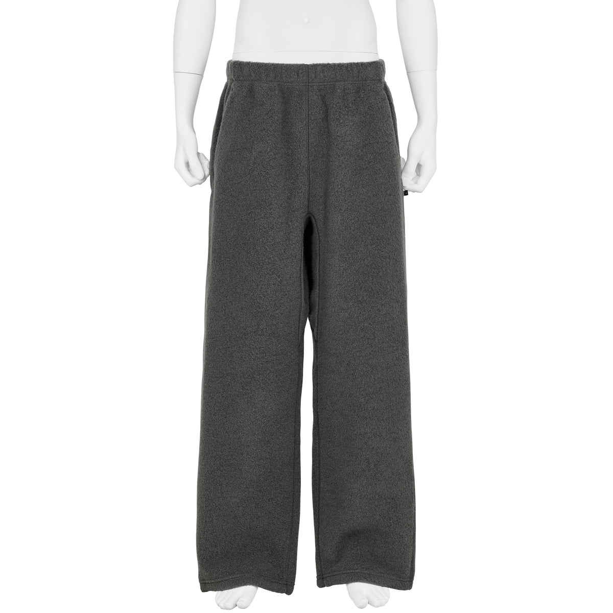 WOOL FLEECE JOGGER PANTS DARK LAVA