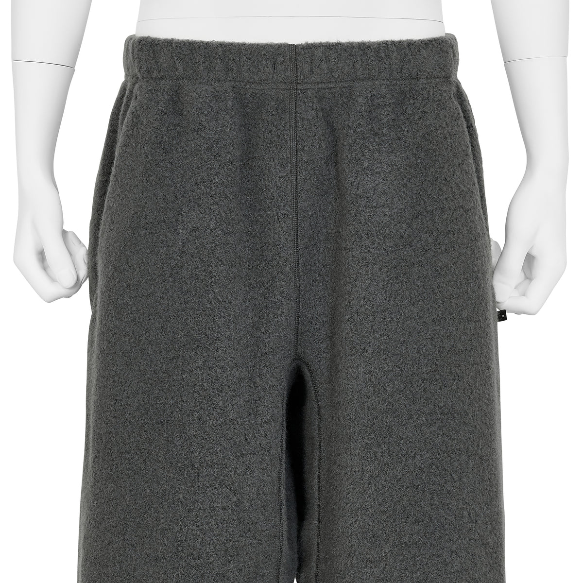 WOOL FLEECE JOGGER PANTS DARK LAVA