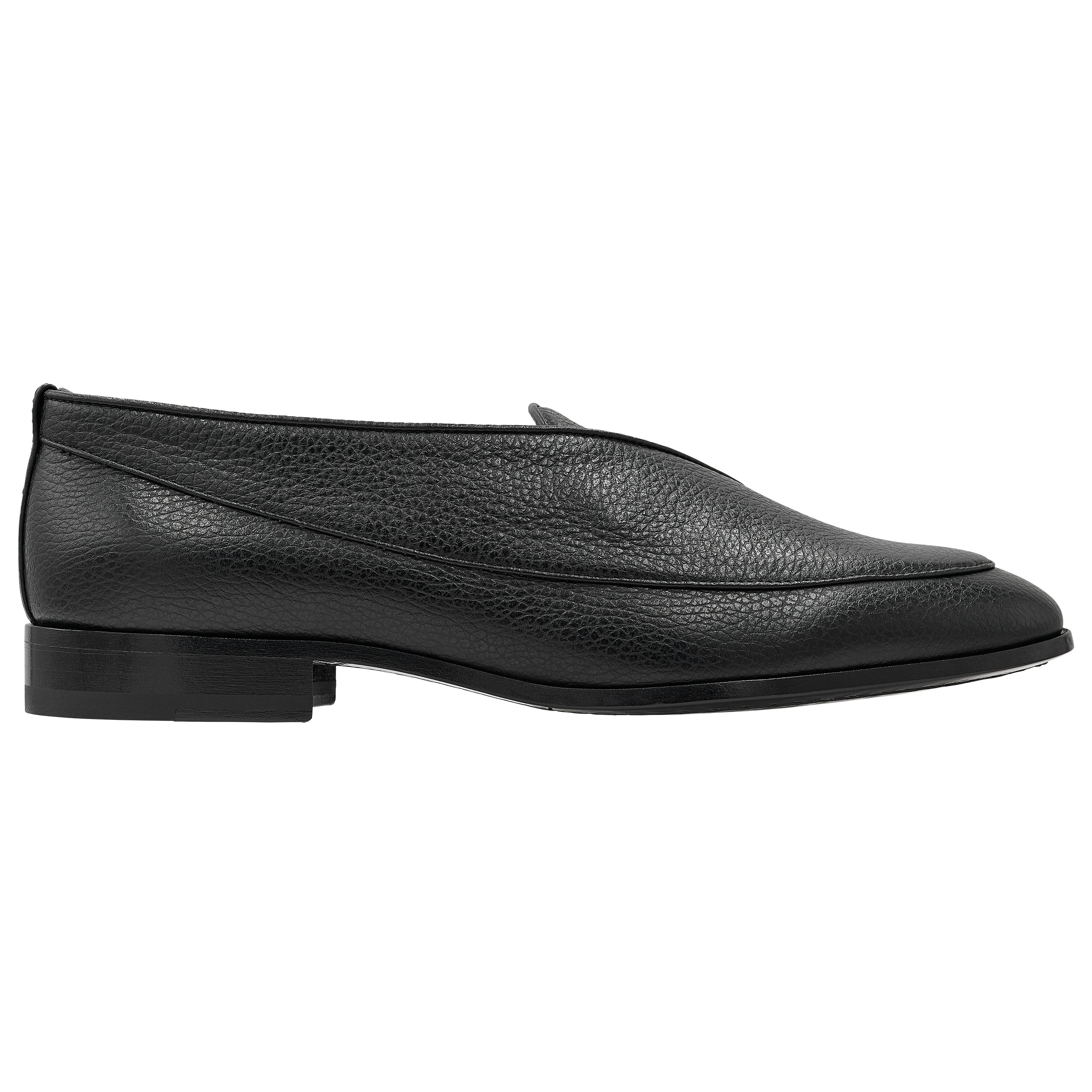SIHN LOAFER SHUNGITE BLACK