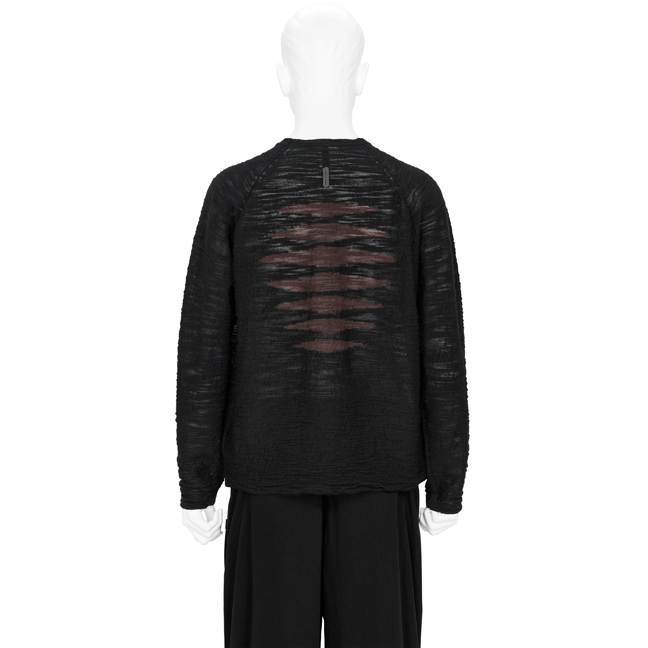 VALIO KNITTED LONGSLEEVE SHUNGITE BLACK