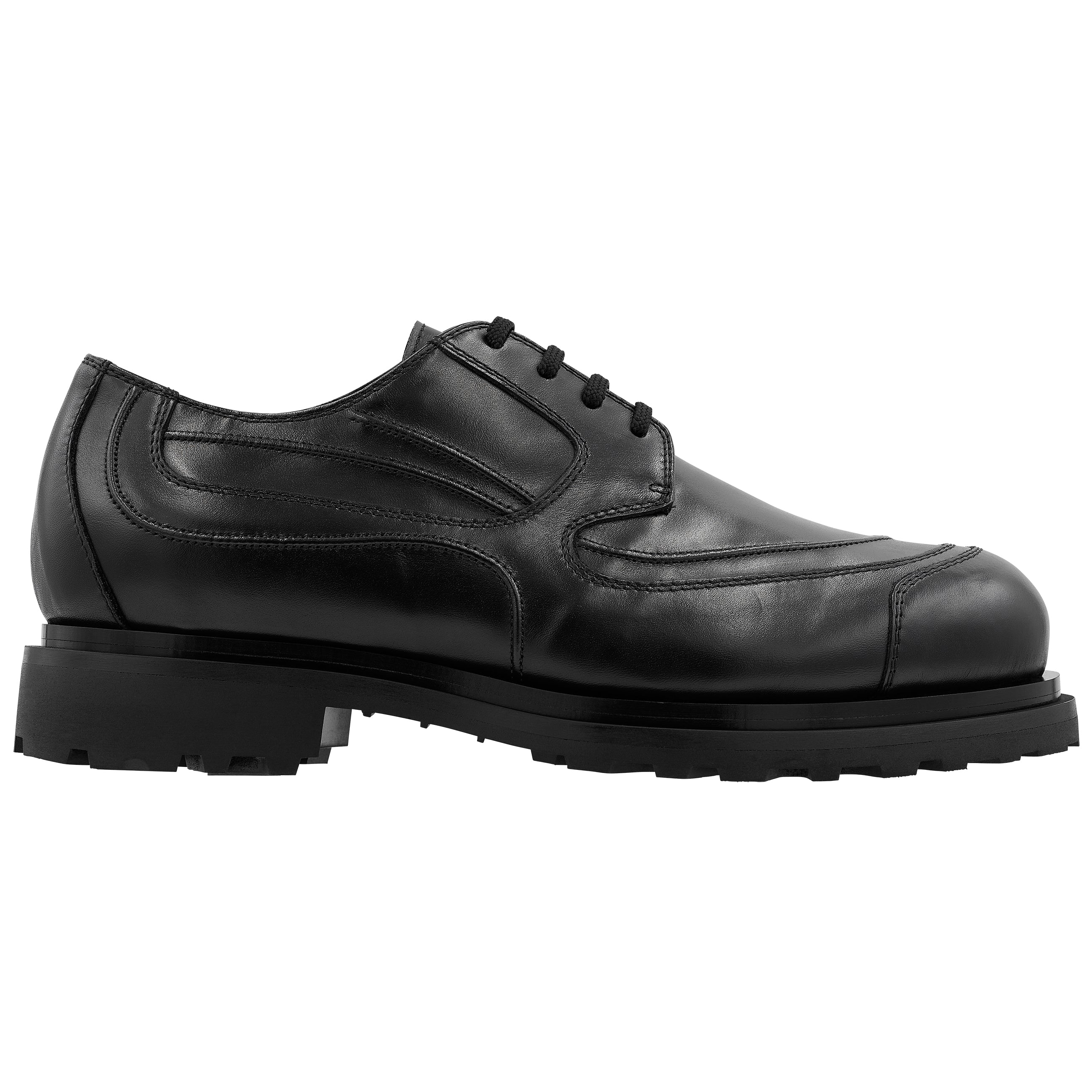 TRACER DERBY SHOES SHUNGITE BLACK - _J.L - A.L_(ジェイラル