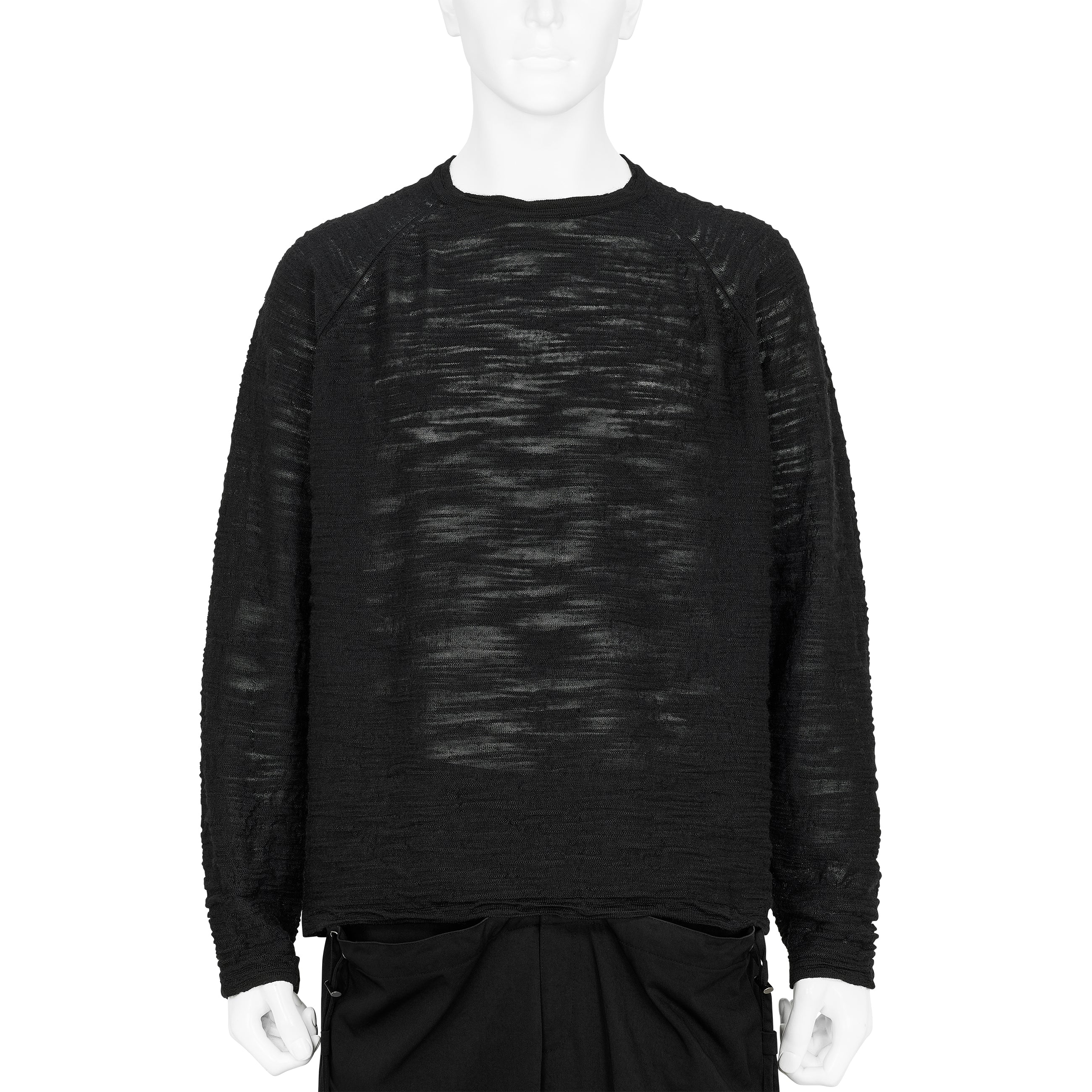 VALIO KNITTED LONGSLEEVE SHUNGITE BLACK