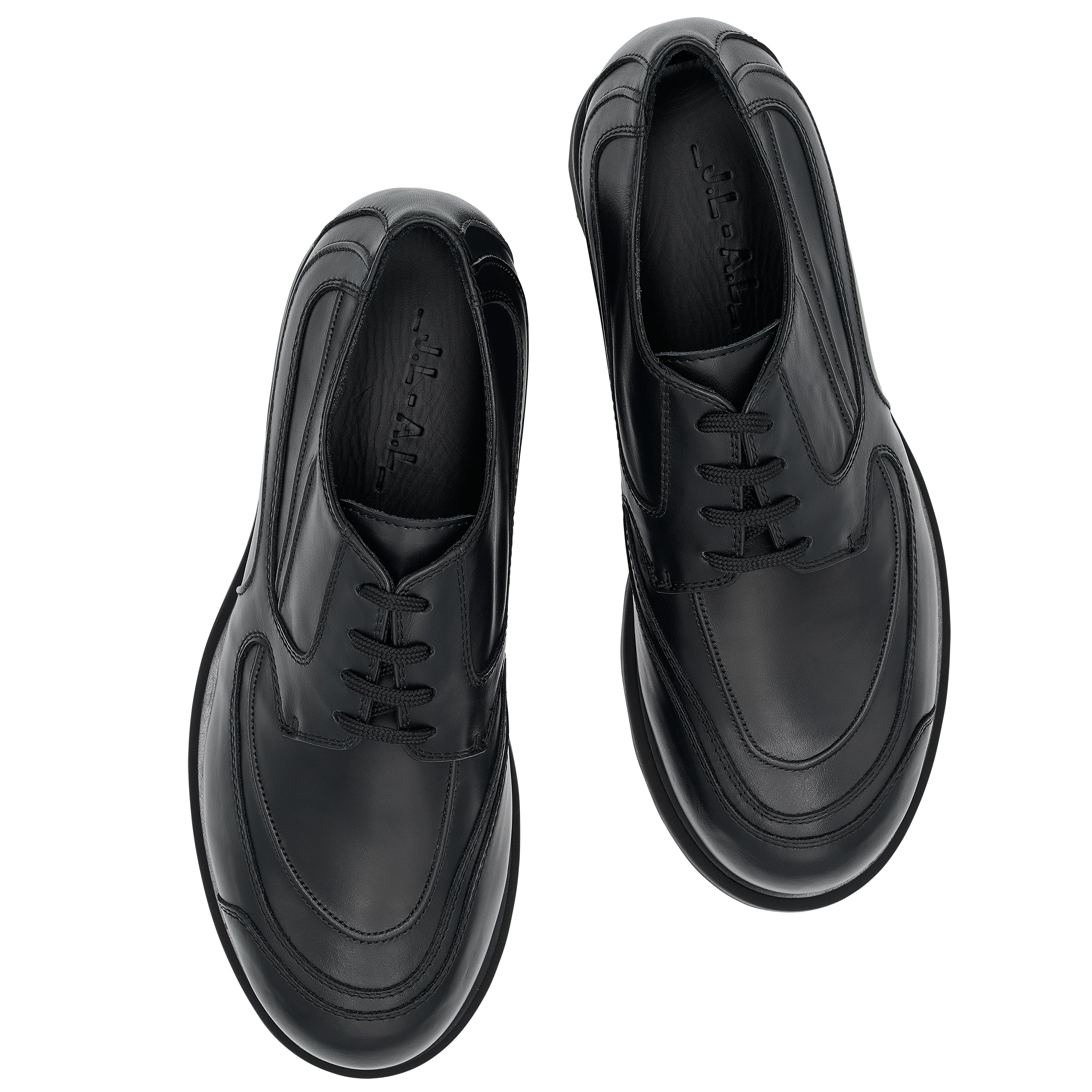 TRACER DERBY SHOES SHUNGITE BLACK - _J.L - A.L_(ジェイラル
